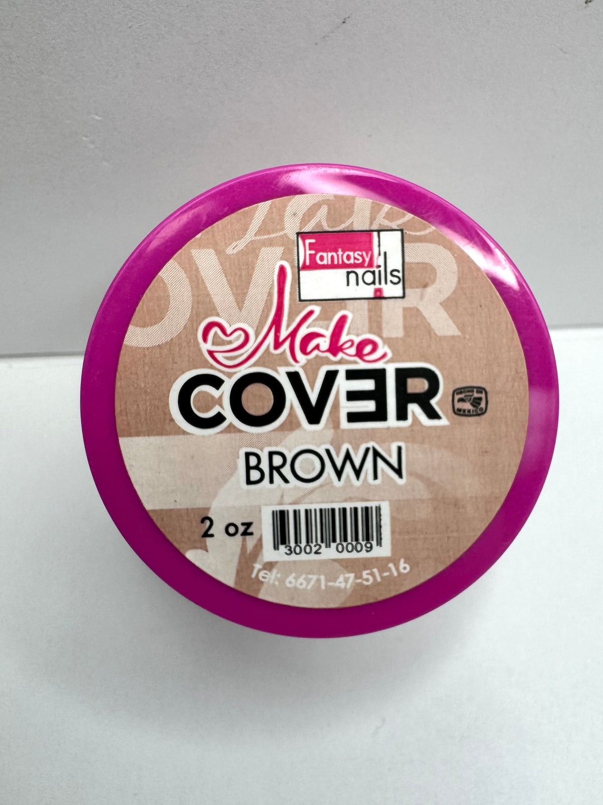 COVER FANTASY NAILS- BROWN 2 OZ